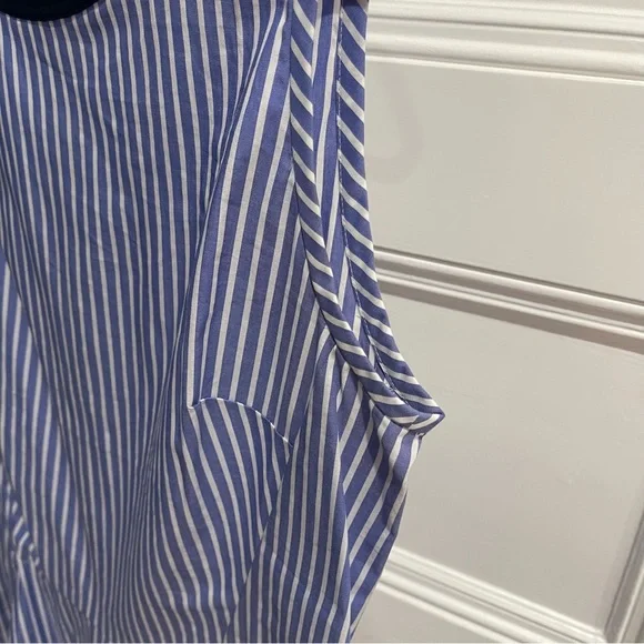 J.Crew Striped Peplum Tank Top size0 - Picture 6 of 11